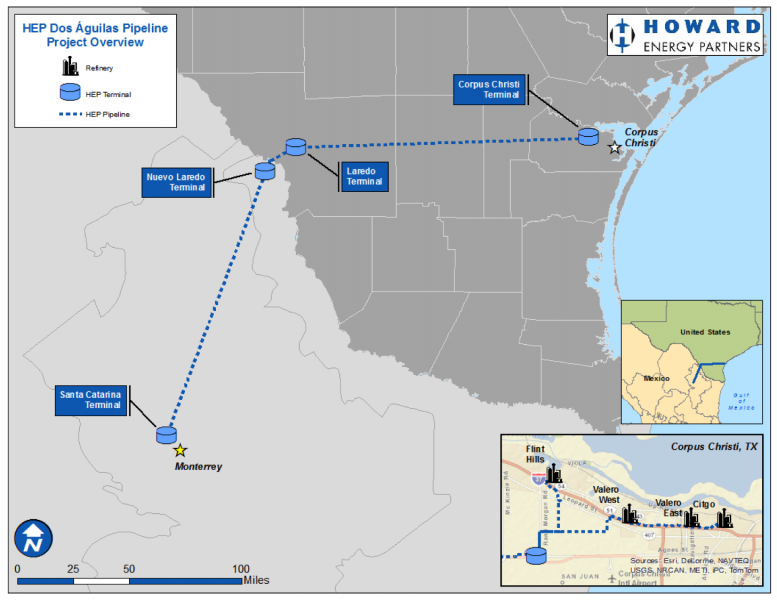 Just What I Needed: Refined Product Pipelines Secure . Supplies As  Mexican Refinery Upgrades Begin | RBN Energy