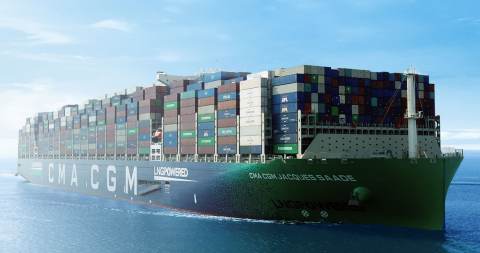 An LNG-fueled Container Ship
