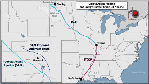 Dakota Access Pipeline and Energy Transfer Crude Oil Pipeline