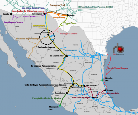 Before the Deluge, Part 2 - More Mexican Gas Pipelines on the Way, But ...