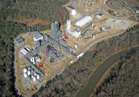 The Kior Biofuels Plant in Columbus, MS