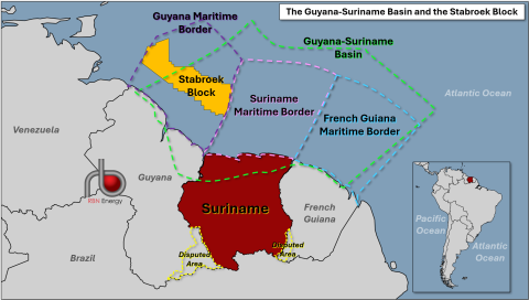 The Guyana-Suriname Basin and the Stabroek Block