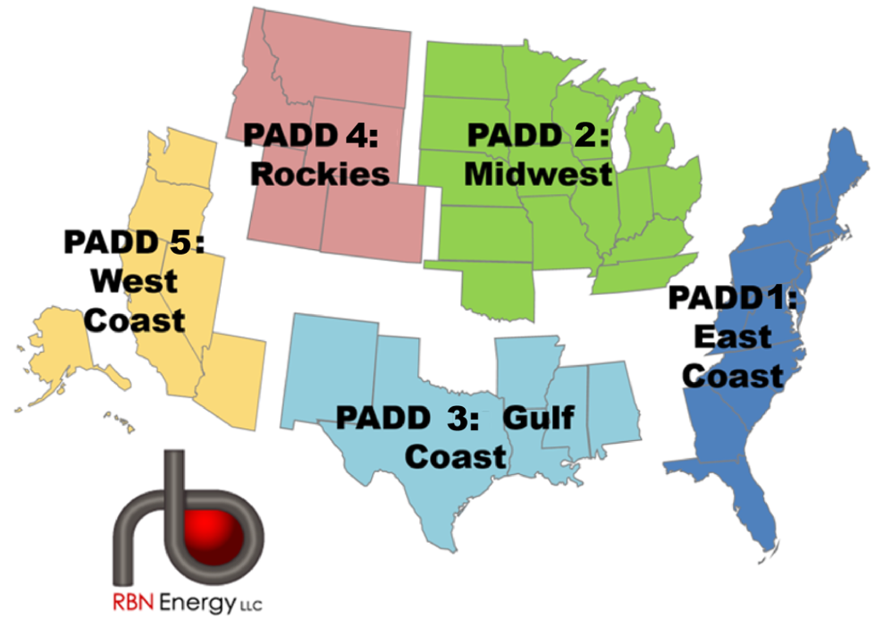 I Left My (Crude) In San Francisco - What is Driving PADD 5's Increased ...