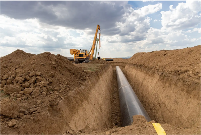 A Pipeline Project Under Construction. Source: Adobe Stock