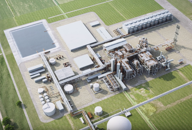 Rendering of the Blue Point One Complex in Louisiana.&nbsp;Source: CF Industries