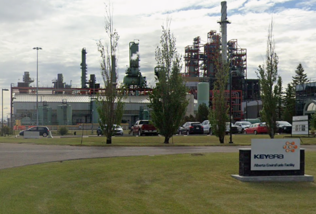 Image: Keyera Alberta EnviroFuels Facility