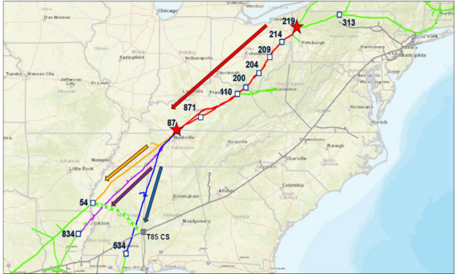 Proposed TGP expansion. Source: KMI