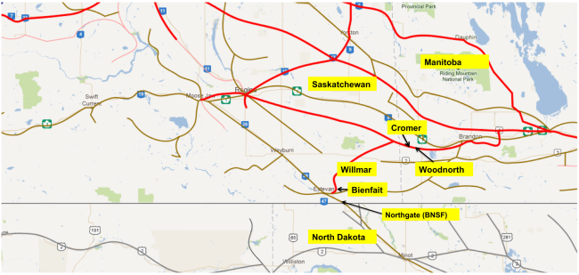 Source: CN Railroad and RBN Energy