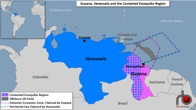 Guyana, Venezuela and the Contested Essequibo Region