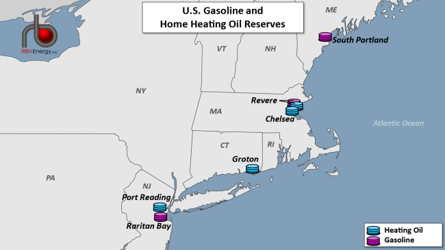 Northeast Gasoline and Home Heating Oil Reserves