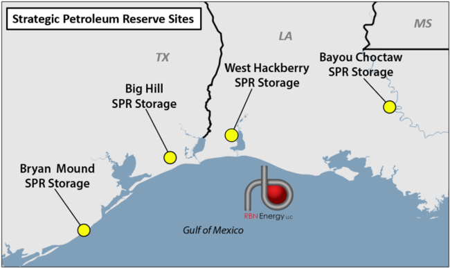 Strategic Petroleum Reserve Sites