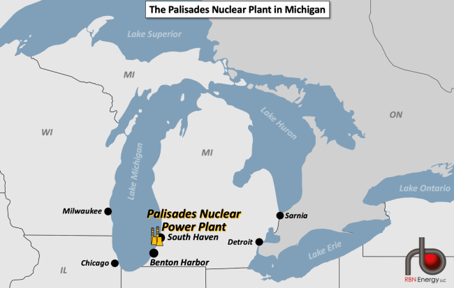 The Palisades Nuclear Plant in Michigan