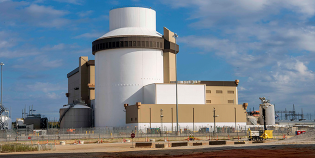 Unit 3 at the Vogtle Power Plant