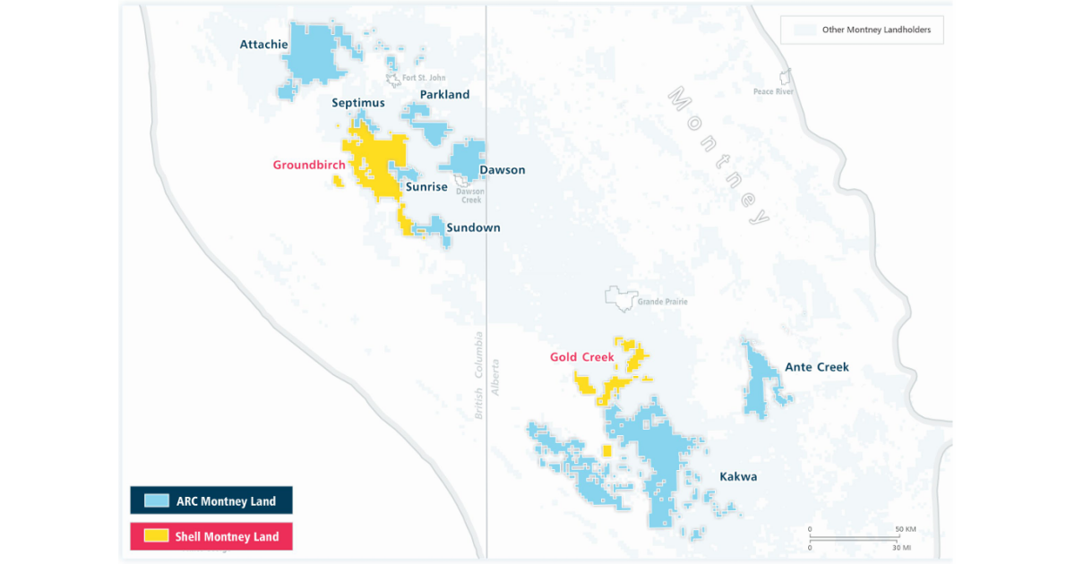Ar Energy Shell Shell to Acquire ARC Resources | RBN Energy