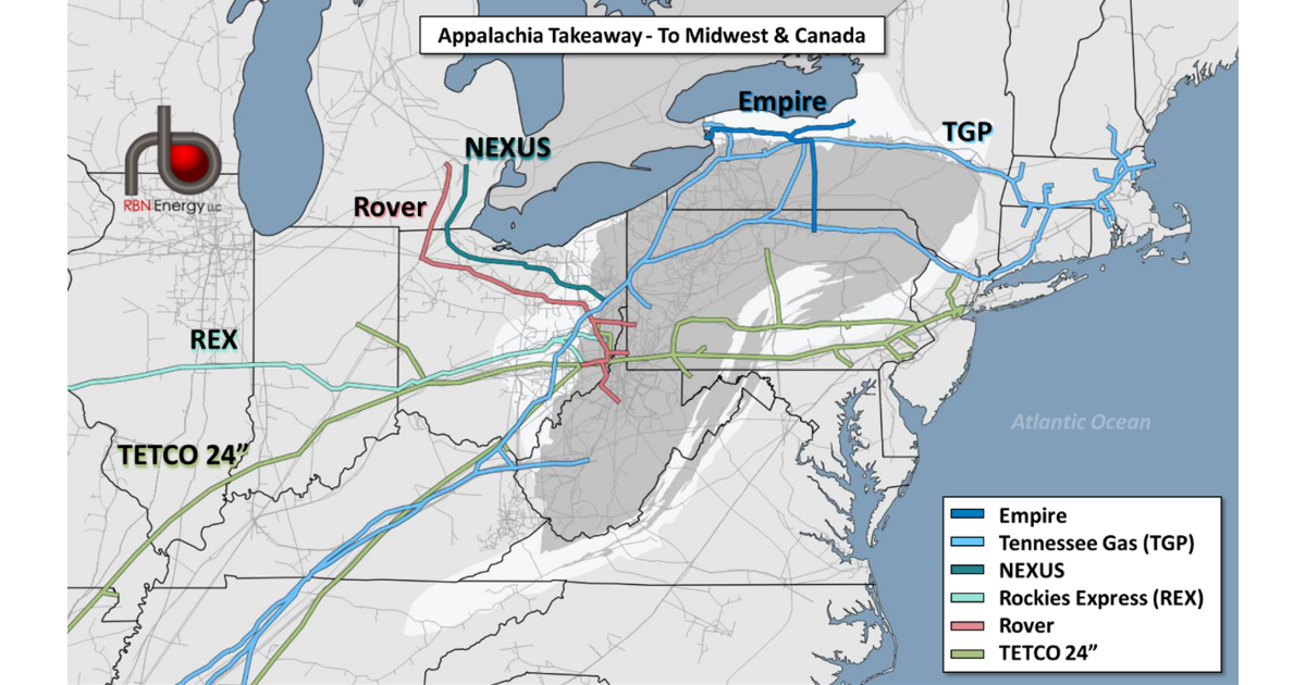 Headed for Heartbreak, Part 5 - Appalachia Gas Flows to the Midwest ...